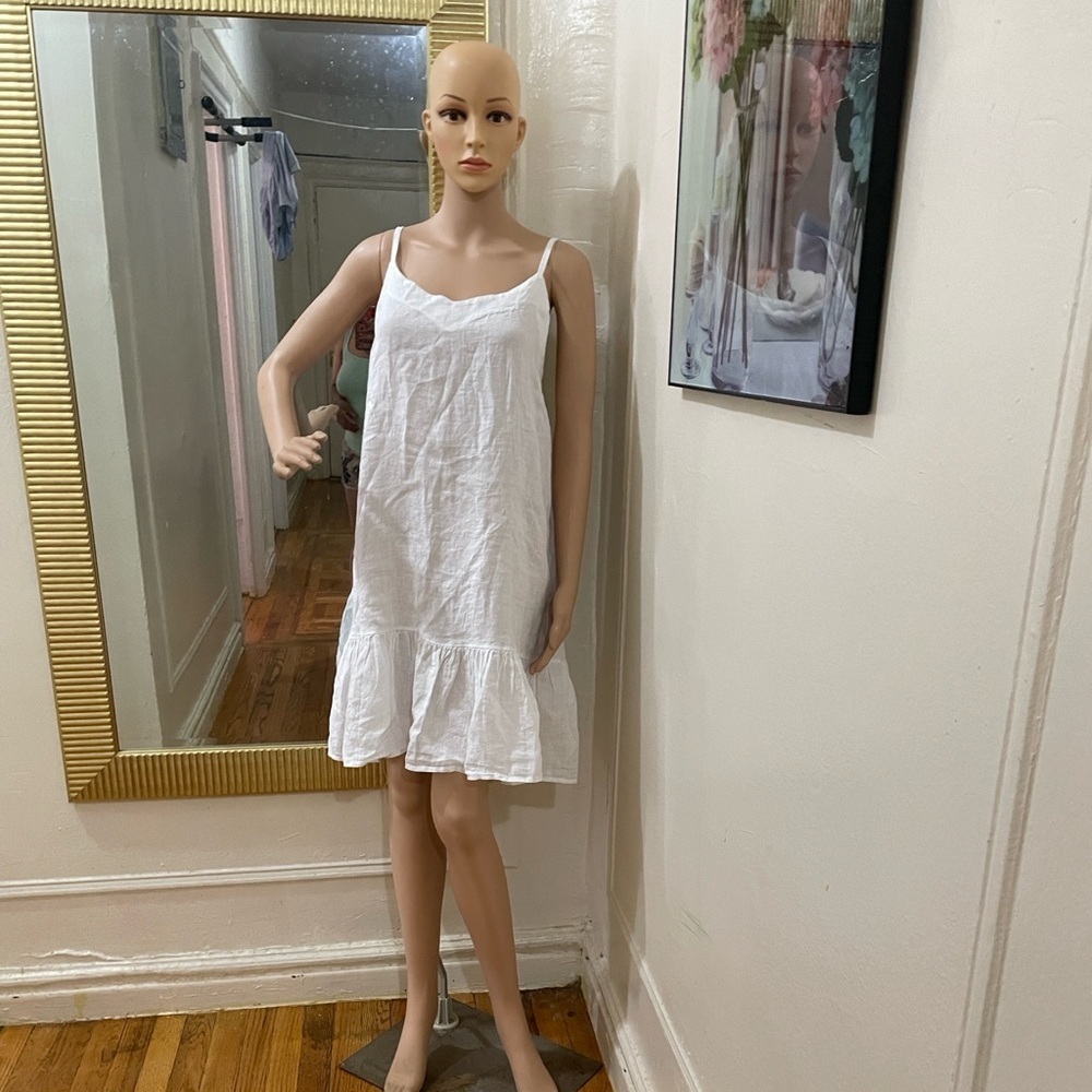Bellambra Chic White Sleeveless mini dress - Picture 8 of 14